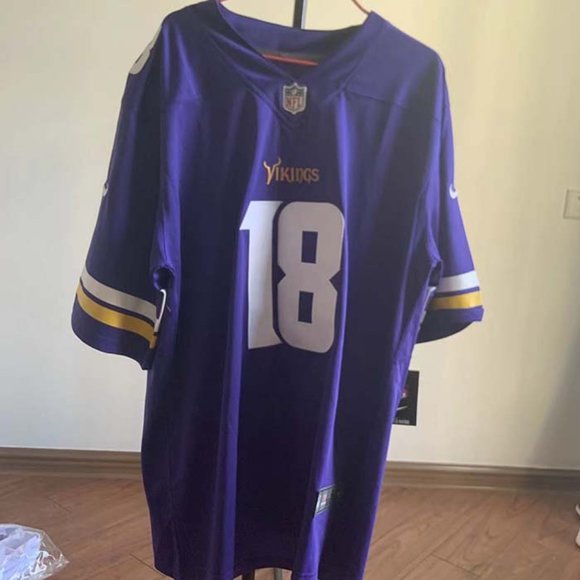 NFL Other - Nike Mens Minnesota Vikings Justin Jefferson #18 Purple Jersey